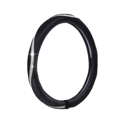 Steering Covers 2 Блестящая крышка рулевого колеса автомобиля фланелет авто внутренняя Защитная крышка на рулевое колесо - Название цвета: Steering Covers 2