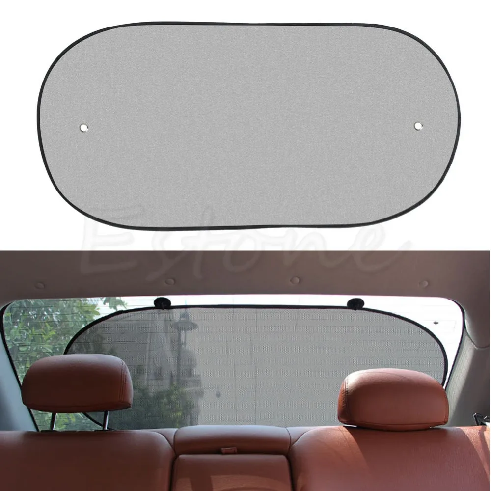 Black 50x100 CM Car Rear Back Window Sunscreen Sun Shade Visor Cover