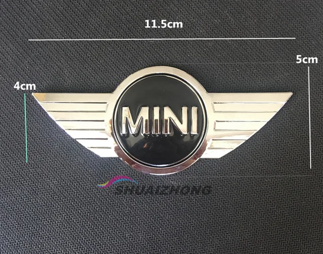 Metal 3d Mini Car Badge Emblem Logo Stickers For Mini Cooper Cabrio