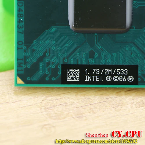 Для ноутбука intel cpu Core 2 Duo T2600 cpu 2M cache/2,16 GHz/667/двухъядерный процессор Socket 479 для ноутбука GM45/PM45