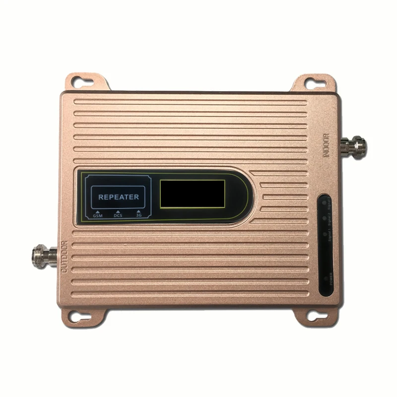 ЖК-дисплей 4g dcs 3g WCDMA 2g GSM повторитель усилитель для сотового телефона антенный сигнал 900 1800 2100 МГц, антенна в комплект не входит