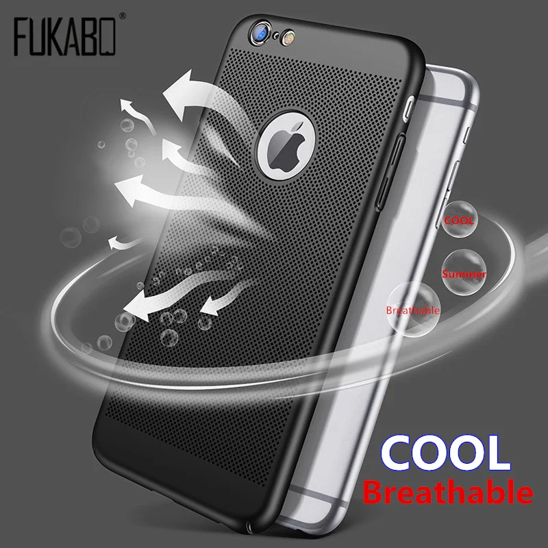Heat dissipation Phone Cases For iPhone 7 Plus Case 6 6s 8 Plus 7Plus