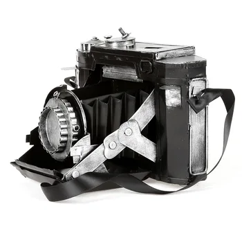 

Home Decor Zakka SLR Camera Figurines Retro Resin Seagull Camera Desktop Decor Crafts Office Display Zakka Handicrafts