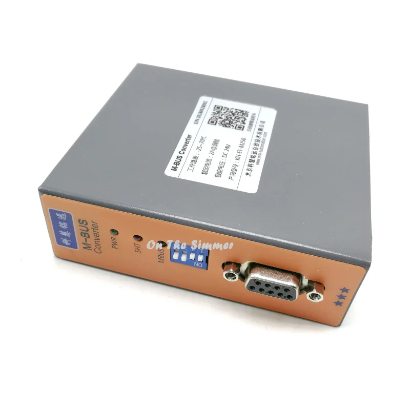 M-BUS/MBUS к Ethernet/передача через конвертер(250 нагрузки) KH-ET-M250