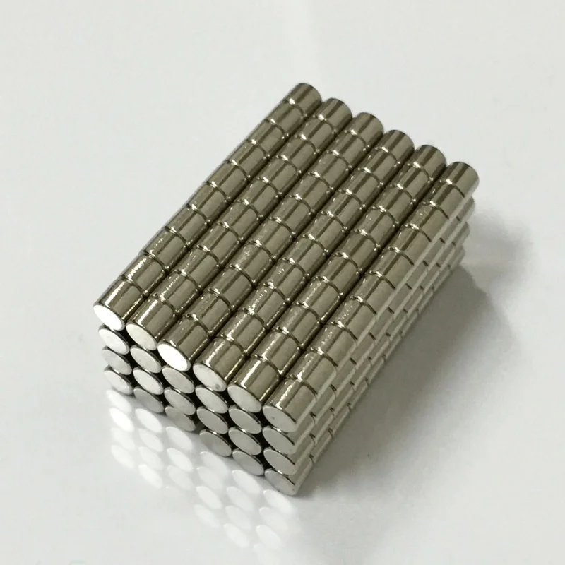

50 Pieces/Pack 4*3mm Magnetic Materials Neodymium Magnet Mini Small Round Disc