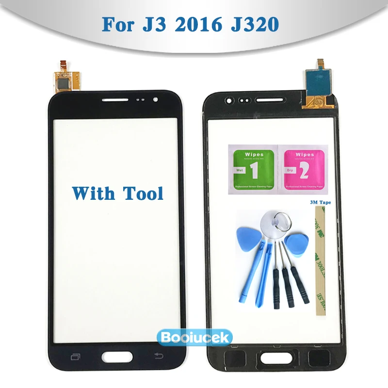 Высокое Качество 5 0 &quotдля Samsung Galaxy J320 J3 2016 J320A J320M J320P сенсорный экран дигитайзер