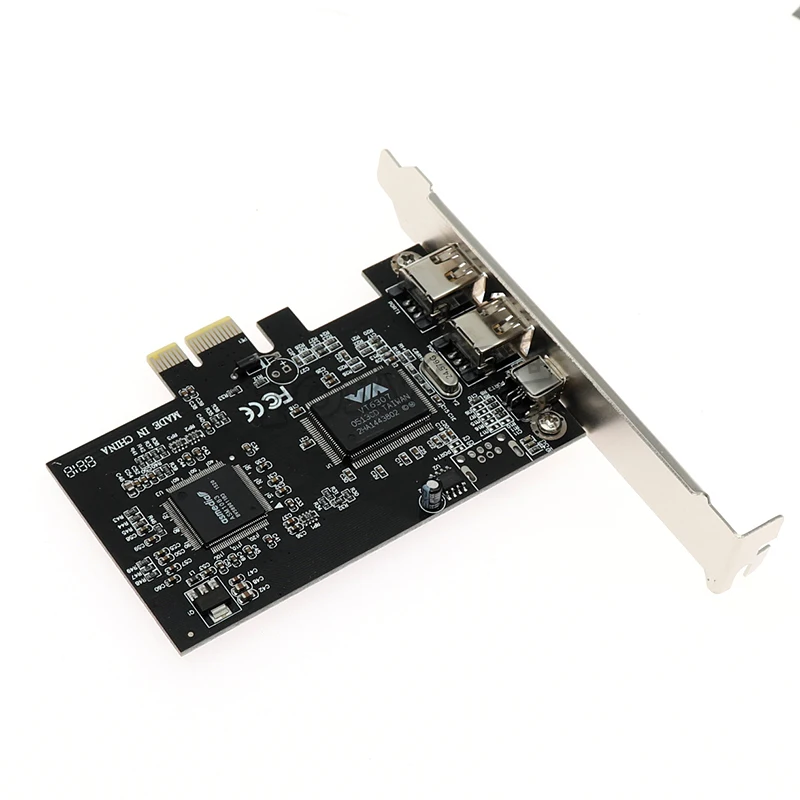 Компьютерная шина PCI E FIREWIRE 400 IEEE 1394 карту через чипсет работы WIN7 MAC OS e до A B