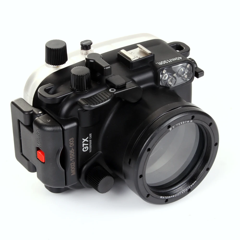 

40M Waterproof Underwater Camera Housing Case for Canon Power Shot G7X & 24-100MM