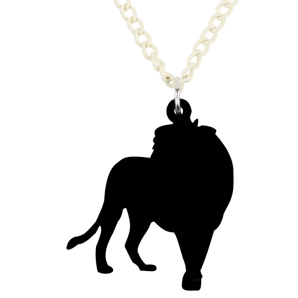 Bonsny, акриловое Африканское ожерелье со львом, подвеска на цепочке, колье, джунгли, дикие животные, ювелирные изделия для женщин, девушек, девушек, подростков,, подарок
