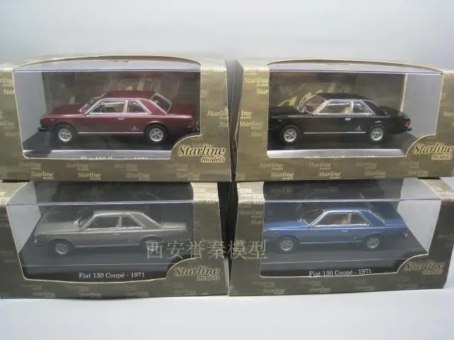 

4 color Star Line 1:43 fiat 130 coupe 1971 alloy model Car Diecast Metal Toys Birthday Gift For Kids Boy