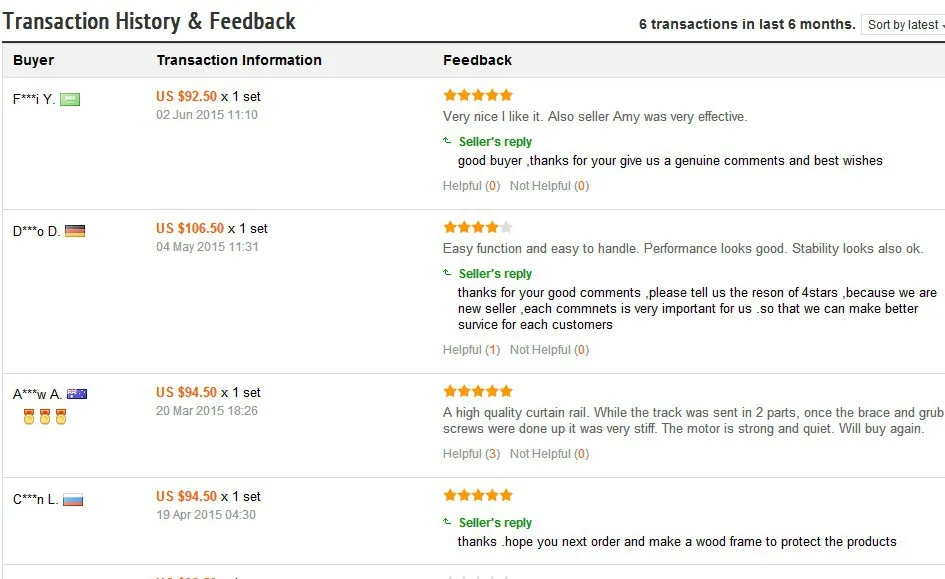 Motor comments