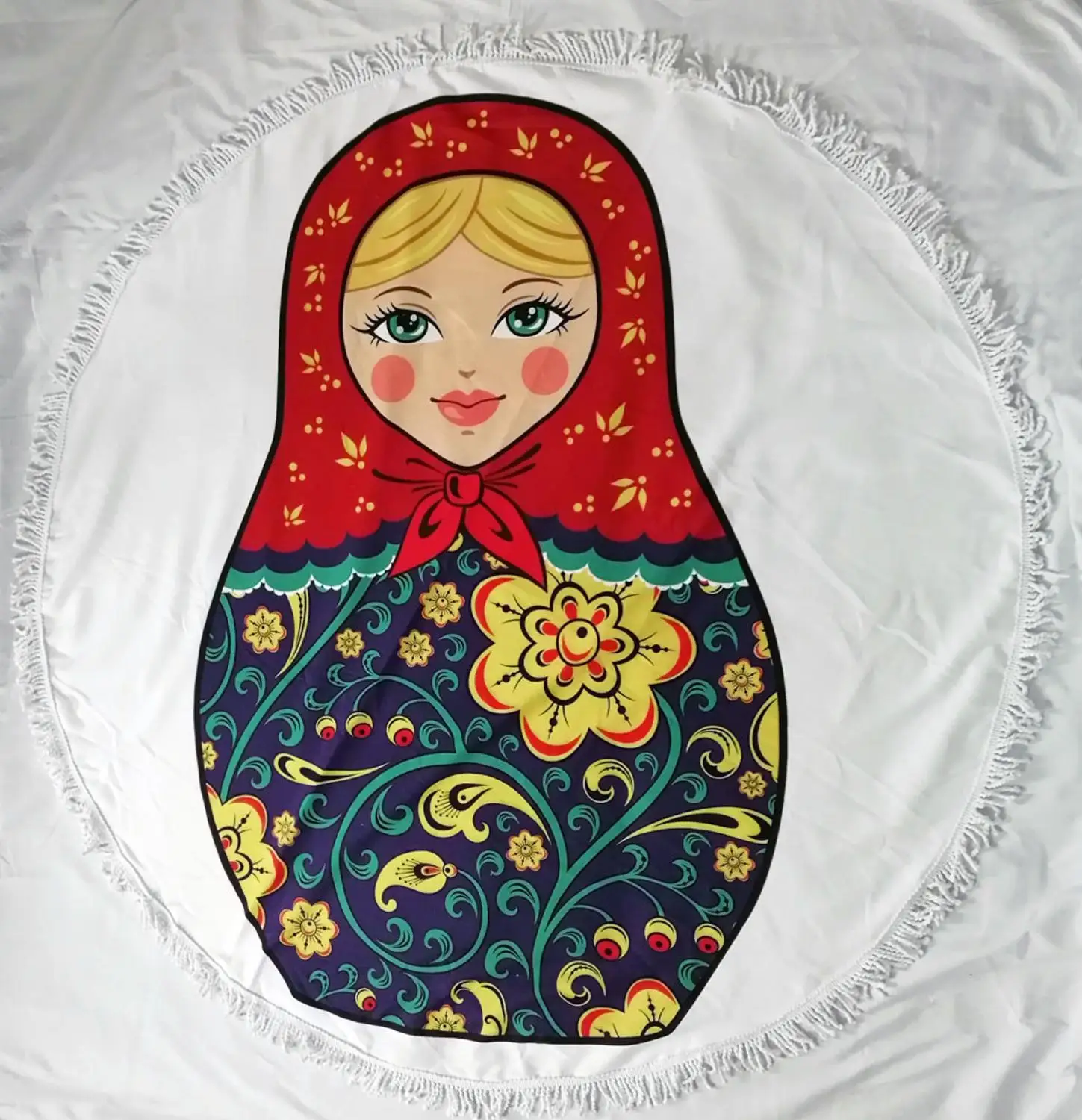 Новинка подарок Русская кукла куклы матрешка с цветочным рисунком большой