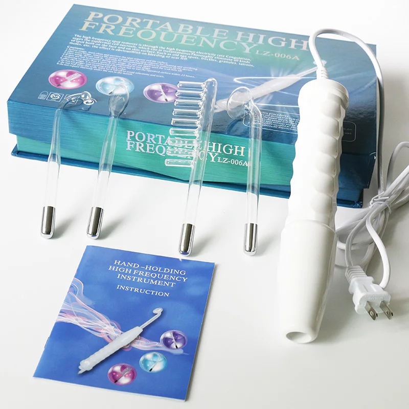 

4 in 1 High Frequency Pimple Acne Electrotherapy Device Anti-aging Skin Care