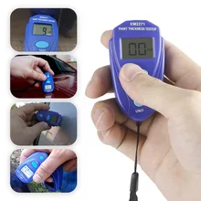 EM2271 мини покрытия цифровой живописи Толщина метр тестер Мини ЖК-дисплей Автомобильная удержания данных автомобиля покрытие Толщина датчик