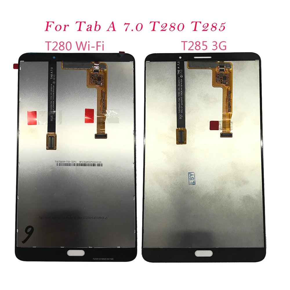 

Test Well LCD For Samsung Galaxy T280 T285 LCD Display Touch Screen Digitizer For Samsung Galaxy A 7.0 T280 T285 SM-T280 SM-T285