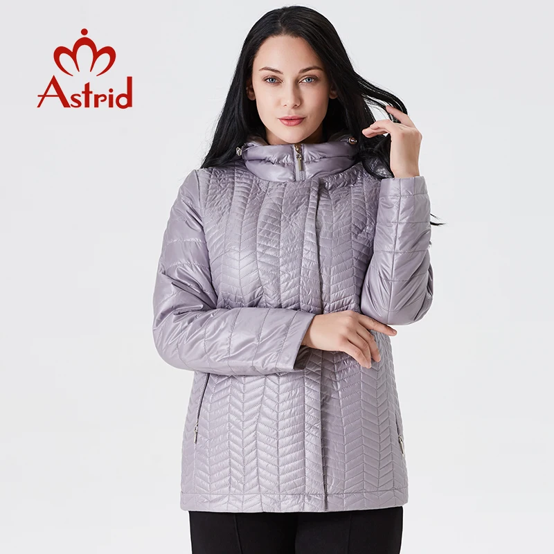 

Astrid 2019 women spring jacket new collection women coat jacket overcoat women short spring fashion big size 9067