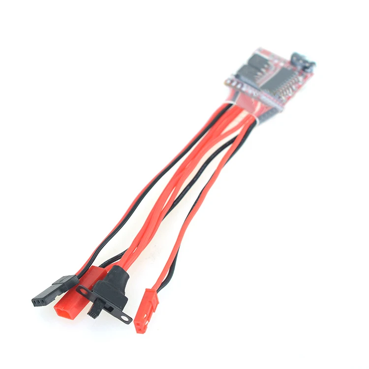 

1PC Ultra Micro 30A ESC WPL Miniature Brushed ESC 4-8V 2S Lipo Speed Controller for RC Truck 130/180/280/260/380 Motors