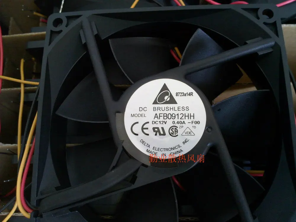 Для delta Electronics AFB0912HH 9 см 2 92*92*25 мм 90x90x25 12 В постоянного тока а квадратный серверный