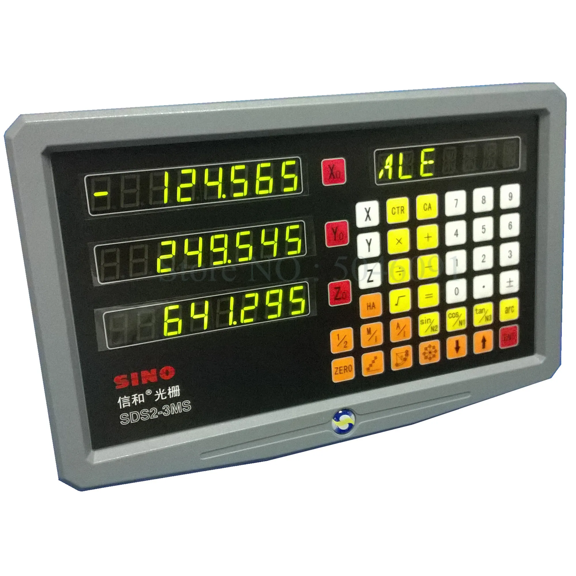Sino фрезерный станок цифровой токарный DRO SDS3MS TLL вход AC110V/220V линейные весы три оси