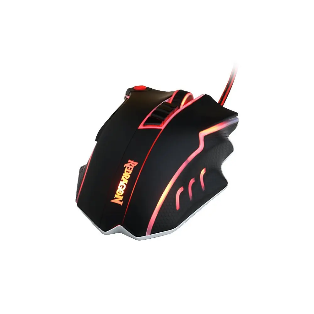 M802 RGB TITANOBO 24000 точек/дюйм высокоточная программируемая Лазерная игровая мышь для