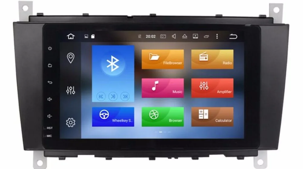 Excellent Android 9.1 HU Car Radio For Mercedes Benz C Class W203 c200 C230 C240 C320 C350 CLK W209  GPS Navigation AUDIO Player 3