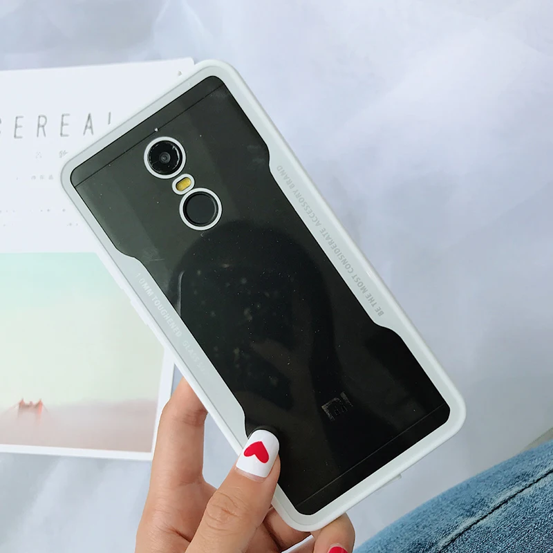

10pcs Acrylic Back Soft Silicone Frame Case For Xiaomi Mi 9 8 SE Lite 6X Mix 2S Redmi Note 7 6 5 Pro Plus With Dust Plug Cover
