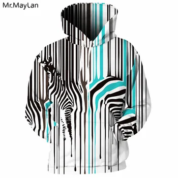 

New Fashion 3D Hoodies Men's Ink Striped 3D Print Hip Hop Streetwear Hoody Sweatshirts Men Women Casual Harajuku Hoodie Tops 5XL