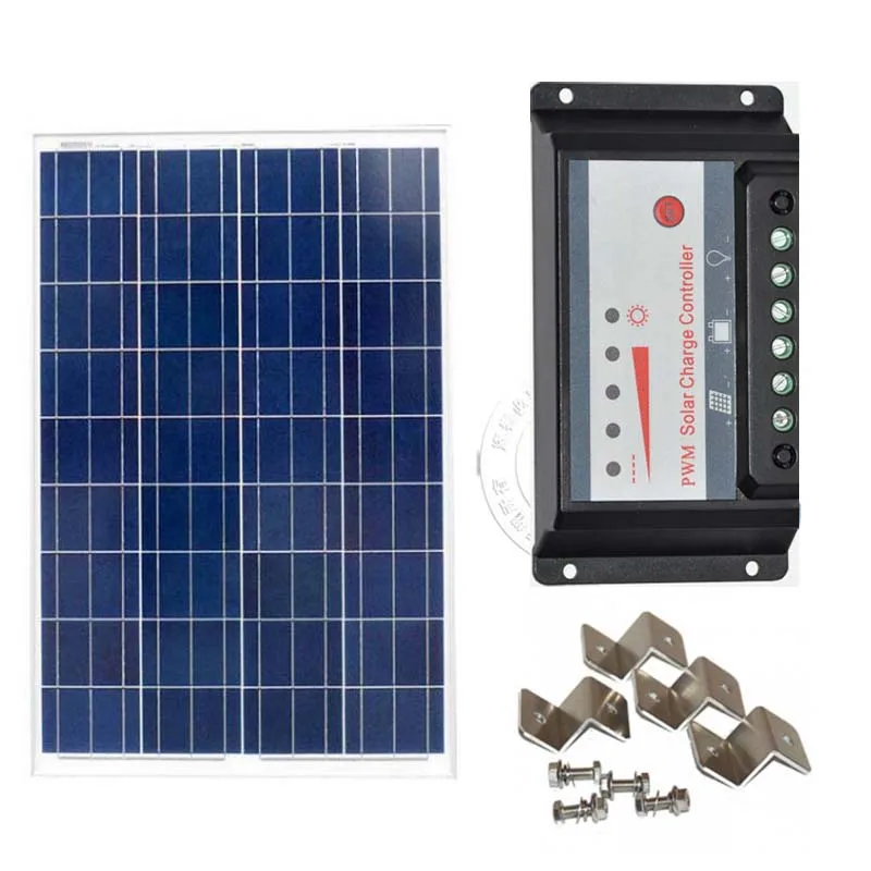 solar panel 100w kit poly 146 