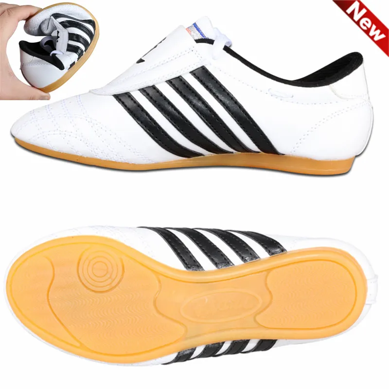 

Good Taekwondo Shoes 4 trips Adult Children breathable KICK Martial Art Sneaker karate Training cheap Comfortable WTF shoes
