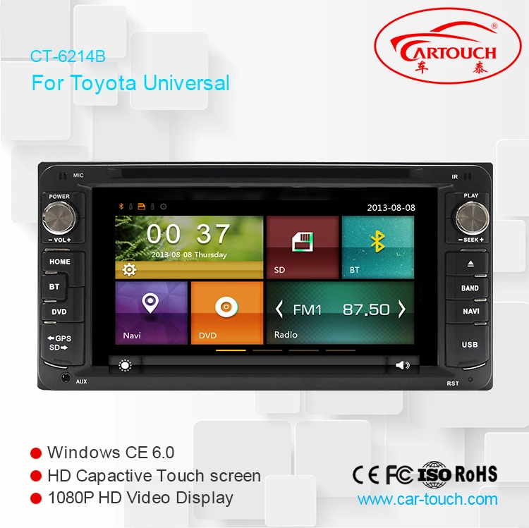 Автомобильный DVD плеер Cartouch GPS навигация для Toyota Camry 2006 Corolla Ex Land Cruiser Vitz Vios Hilux радио
