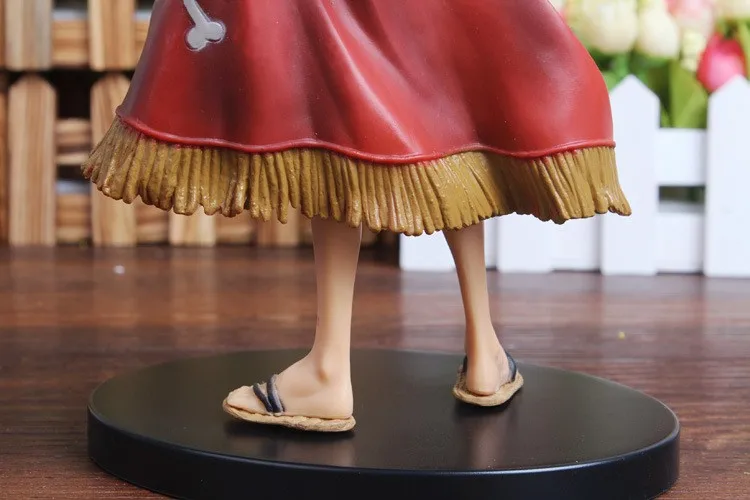 One Piece Luffy Action Figure Back Feet