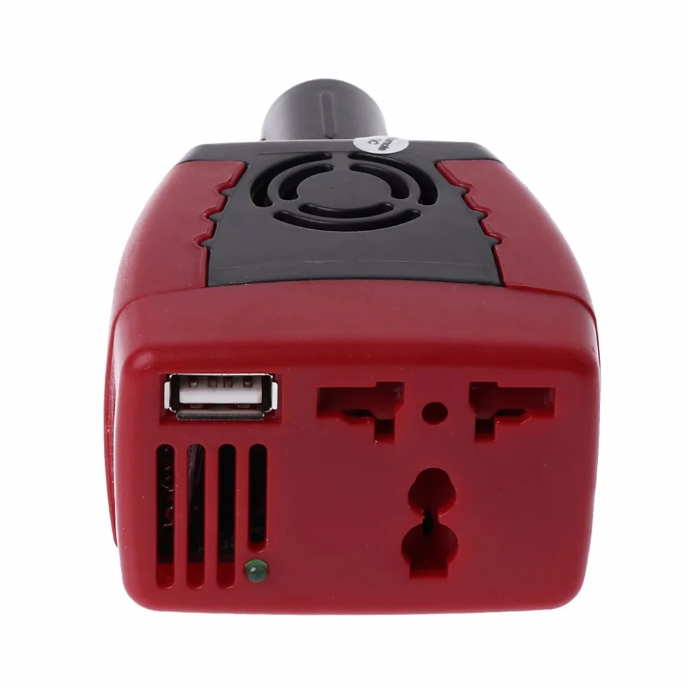150 W автомобильный инвертор зарядное устройство адаптер 12 V DC до 110/220 V AC+ USB 5 V Высокое качество