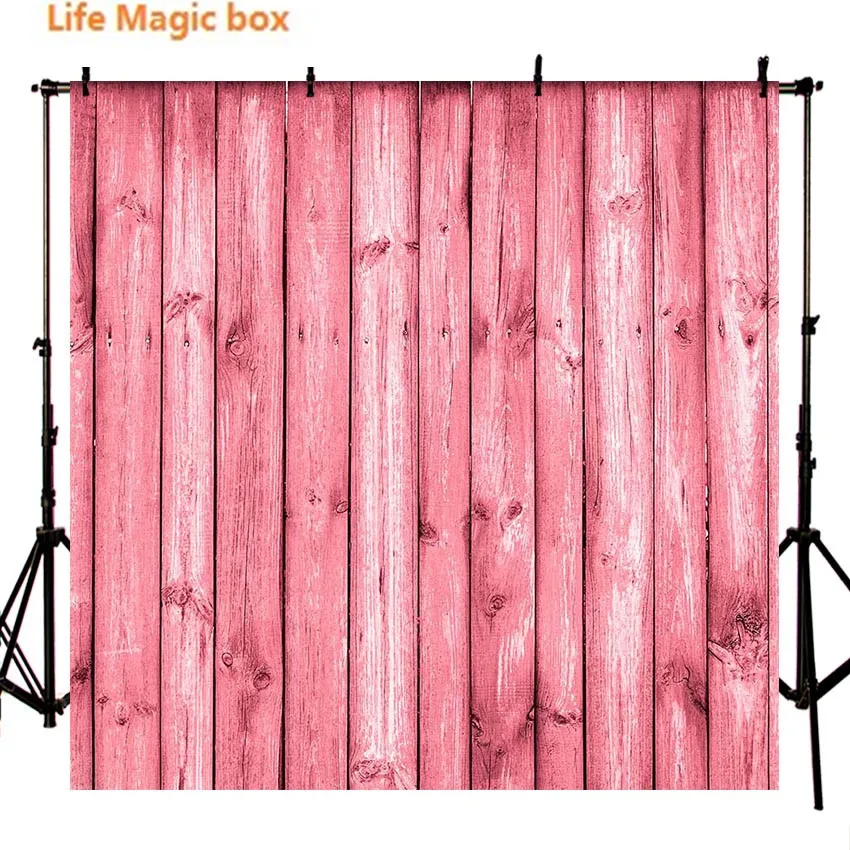 Backdrop Summer Vinilo Fotografia Different Color Stitching Wooden Slab Foto-148
