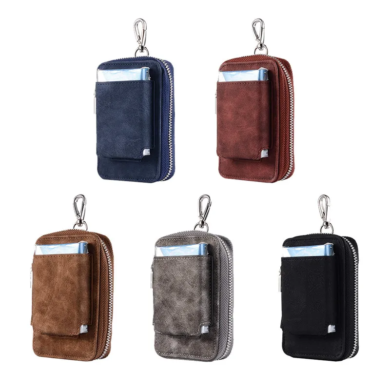 Full Protective PU Leather Carrying Case for GLO Pouch Bag with Card Holder Protective Case for