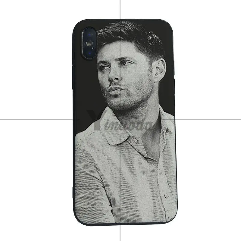 Yinuoda Сверхъестественное SPN Jensen Ackles чехол для телефона для iphone X 8 8plus и 5 5S 6s 6s Plus 7 7plus Чехол для мобильного телефона - Цвет: 3