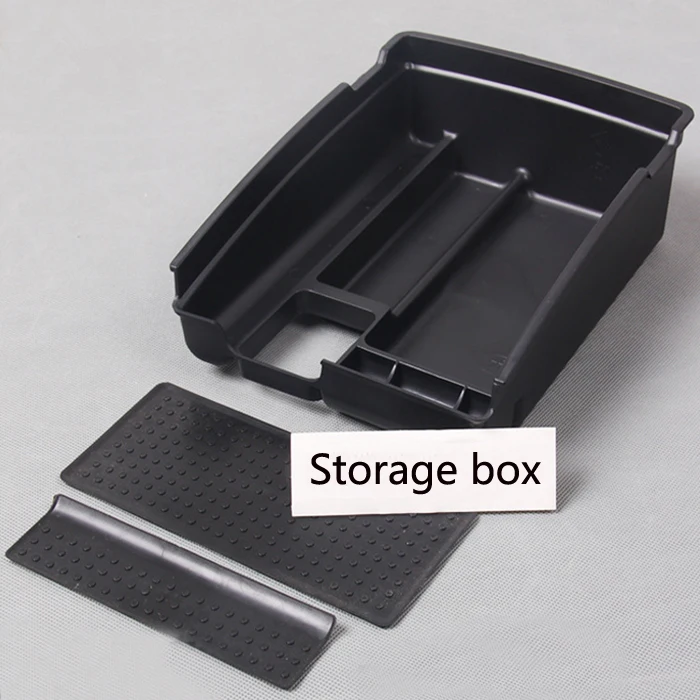 

Black Central Storage Pallet Armrest Container Box case For nissan X-trail x trail x trail T32 Rogue 2014 2015 2016 2017 car Wh