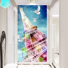 PSHINY 5D DIY Diamond embroidery sale colorful Eiffel Tower Landscape Picture diamond painting full square rhinestone PSHINY 5D DIY Diamond embroidery sale colorful Eiffel Tower Landscape Picture diamond painting full square rhinestone