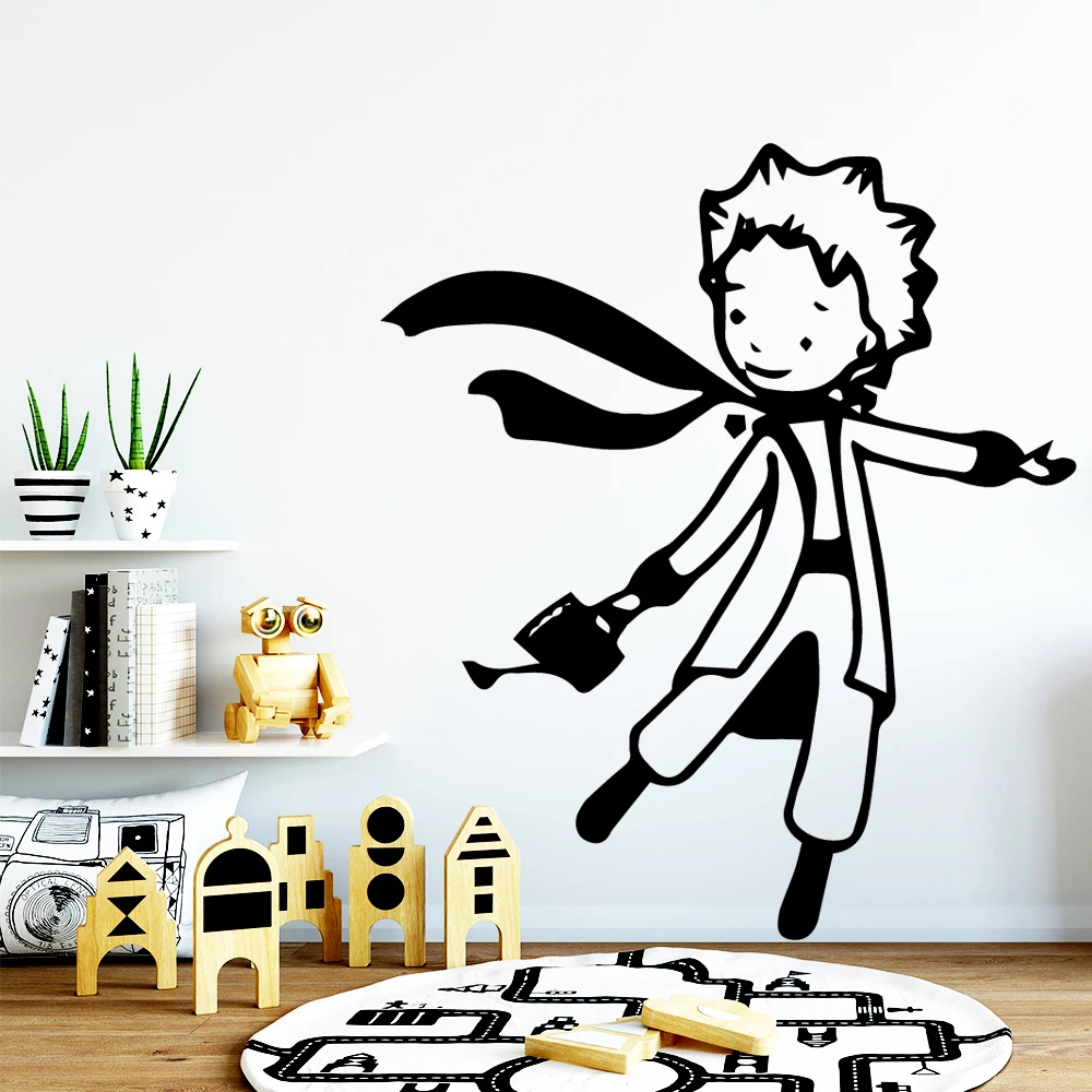 

Large little prince Wall Art Decal Wall Sticker Mural Removable Wall Sticker Bedroom Nursery Decoration naklejki na sciane