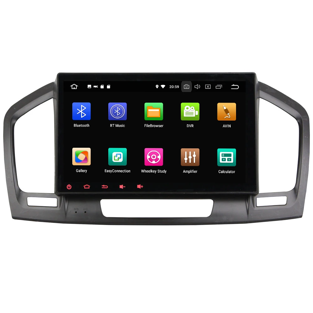 Discount 9" IPS Octa Core 4G Android 8.1 4GB RAM 64GB ROM BT Car DVD Player Autoradio GPS Glonass For Opel Insigina Buick Regal 2009-2013 1