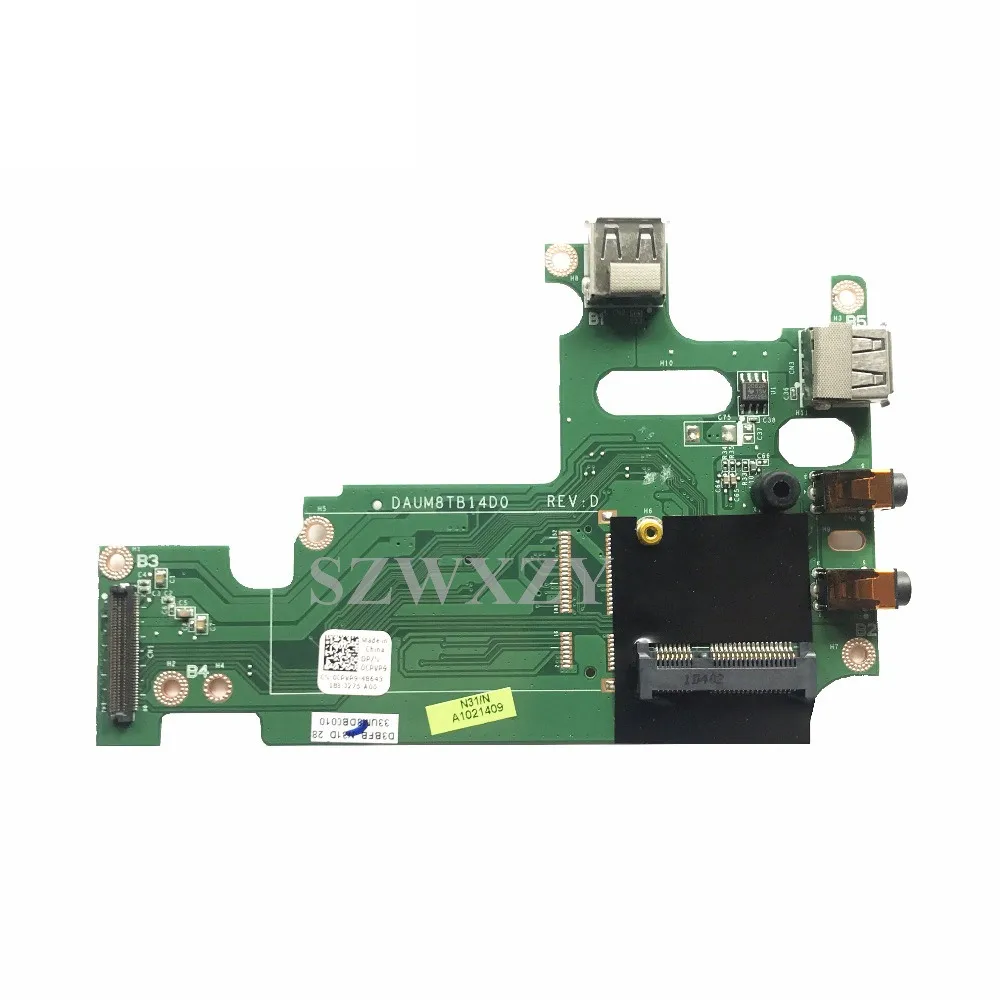 

USB Audio Board For DELL 14R N4010 CN-0CPVP9 0CPVP9 CPVP9 DAUM8TB14D0 Full Tested Free Shipping