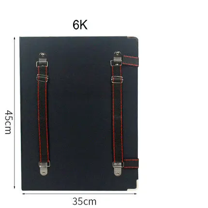 Большой водонепроницаемый A3 доска для рисования эскиз чертеж рюкзак для планшета буфер блокнот для рисования 8 K/6 K/4 K - Цвет: Цвет: желтый