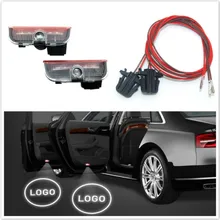 Para Seat Alhambra N7 2011-2014 Carro LEVOU Luz de Aviso De Porta bem-vindo Logo Projector Auto Santo Sombra bem-vindo a laser lâmpada Luzes