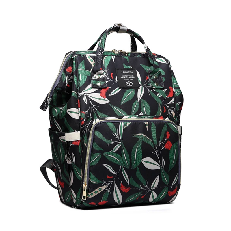 

Fashion Baby Nappy Bag Large Capacity Diaper Bag Travel Backpack Mummy Nursing Bags Multifunctional Maternity Bag for Mom&Dad
