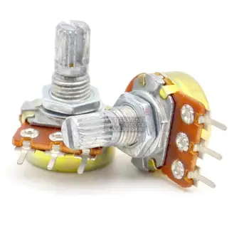 

10pcs / bag WH148 single potentiometer B10K L: 15MM