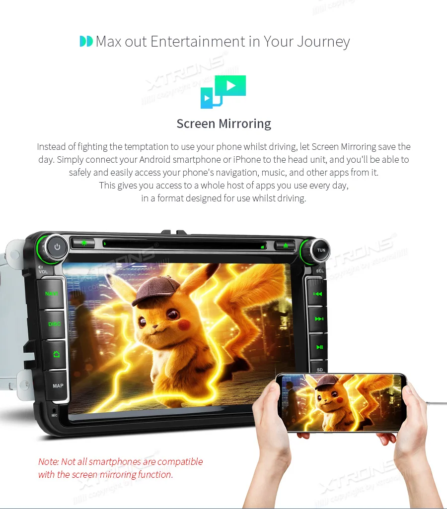 Sale 8" Android 9.0 OS Car DVD Multimedia Navigation GPS Radio for Volkswagen EOS 2006-2015 & Magotan 2006-2013 & Touran 2003-2014 13