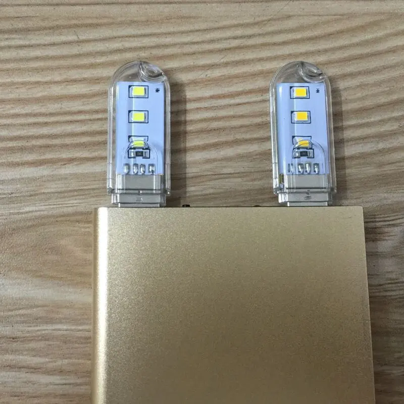 03 Portable Mini USB Night light 3LEDs 8LEDs White Warm White Reading Lamp DC 5V Book Lights Laptop PC Computer Power Bank Powered