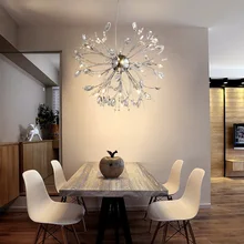 Европейская роскошная хрустальная люстра для гостиной, светодиодный, современный, креативный, для ресторана, люстры, художественная хрустальная лампа для спальни