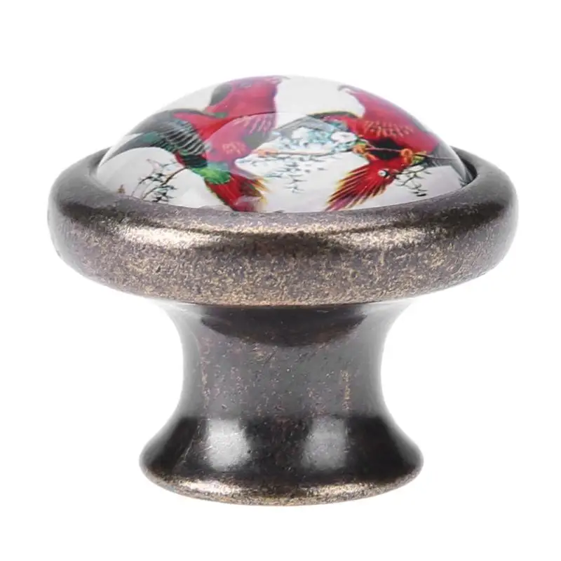 Classical Bird Cage Knob Kitchen Cupboard Door Pull Oval