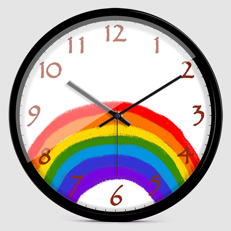 3d led wall clock barber shop (8)
