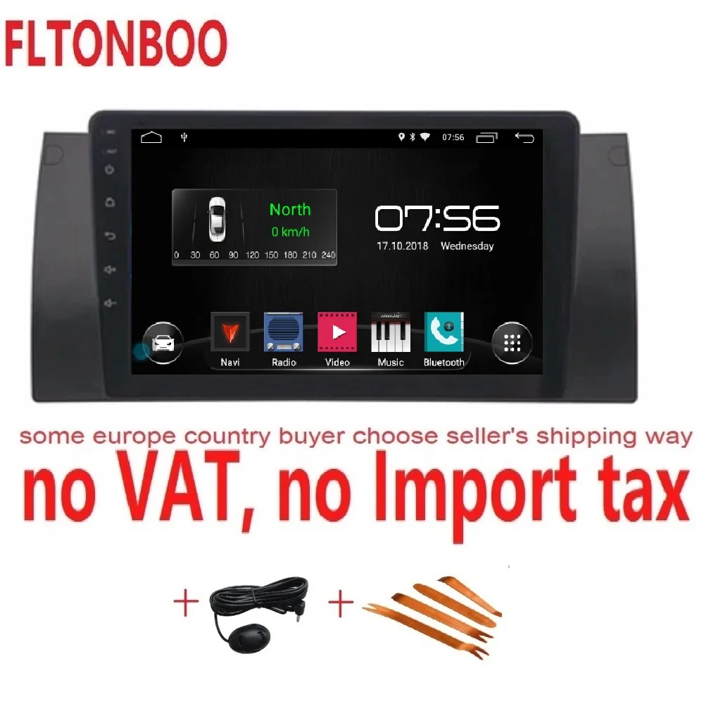 

9 inch full touch Android 9 car radio player for bmw E39 X5,M5,E53 ,Canbus,bluetooth,steering wheel,16GB gps navigation